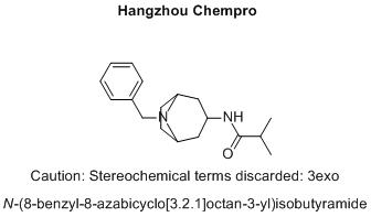 N-(8-benzyl-8-azabicyclo[3.2.1]octan-3-yl)isobutyramide
