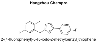 2-(4-fluorophenyl)-5-(5-iodo-2-methylbenzyl)thiophene