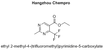 ethyl 2-methyl-4-(trifluoromethyl)pyrimidine-5-carboxylate