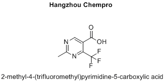 2-methyl-4-(trifluoromethyl)pyrimidine-5-carboxylic acid