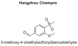 3-methoxy-4-(methylsulfonyl)benzaldehyde