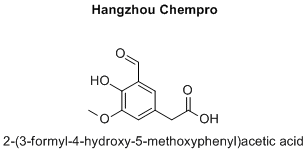 2-(3-formyl-4-hydroxy-5-methoxyphenyl)acetic acid