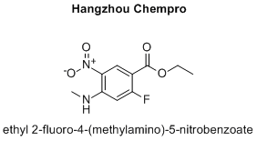 ethyl 2-fluoro-4-(methylamino)-5-nitrobenzoate