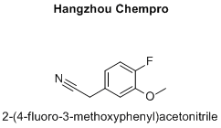 2-(4-fluoro-3-methoxyphenyl)acetonitrile