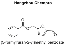(5-formylfuran-2-yl)methyl benzoate