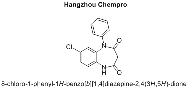 8-chloro-1-phenyl-1H-benzo[b][1,4]diazepine-2,4(3H,5H)-dione
