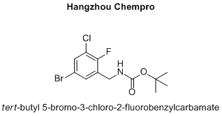 tert-butyl 5-bromo-3-chloro-2-fluorobenzylcarbamate