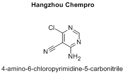 4-amino-6-chloropyrimidine-5-carbonitrile