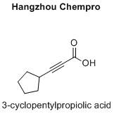 3-cyclopentylpropiolic acid