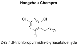 2-(2,4,6-trichloropyrimidin-5-yl)acetaldehyde