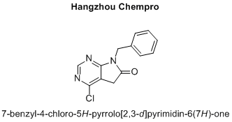 7-benzyl-4-chloro-5H-pyrrolo[2,3-d]pyrimidin-6(7H)-one