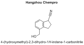 4-(hydroxymethyl)-2,3-dihydro-1H-indene-1-carbonitrile