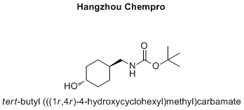 tert-butyl (((1r,4r)-4-hydroxycyclohexyl)methyl)carbamate