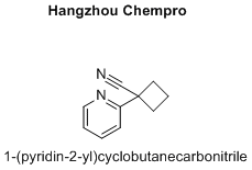 1-(pyridin-2-yl)cyclobutanecarbonitrile