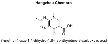 7-methyl-4-oxo-1,4-dihydro-1,8-naphthyridine-3-carboxylic acid