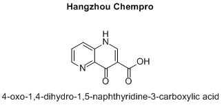 4-oxo-1,4-dihydro-1,5-naphthyridine-3-carboxylic acid