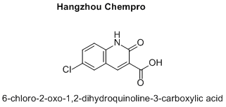 6-chloro-2-oxo-1,2-dihydroquinoline-3-carboxylic acid