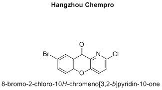 8-bromo-2-chloro-10H-chromeno[3,2-b]pyridin-10-one