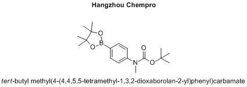 tert-butyl methyl(4-(4,4,5,5-tetramethyl-1,3,2-dioxaborolan-2-yl)phenyl)carbamate