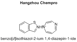 benzo[d]isothiazol-2-ium 1,4-diazepin-1-ide