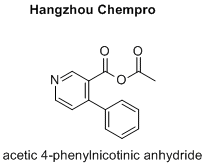 acetic 4-phenylnicotinic anhydride