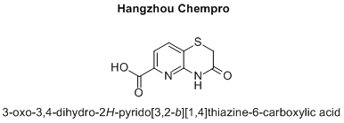 3-oxo-3,4-dihydro-2H-pyrido[3,2-b][1,4]thiazine-6-carboxylic acid