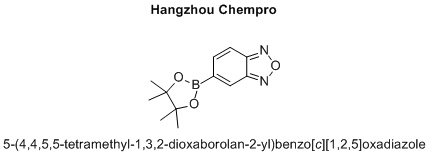 5-(4,4,5,5-tetramethyl-1,3,2-dioxaborolan-2-yl)benzo[c][1,2,5]oxadiazole
