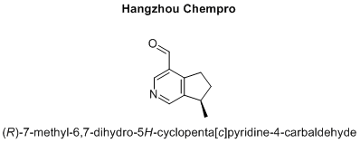 (R)-7-methyl-6,7-dihydro-5H-cyclopenta[c]pyridine-4-carbaldehyde