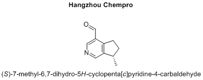 (S)-7-methyl-6,7-dihydro-5H-cyclopenta[c]pyridine-4-carbaldehyde