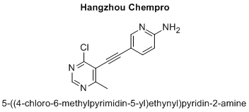 5-((4-chloro-6-methylpyrimidin-5-yl)ethynyl)pyridin-2-amine