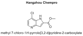methyl 7-chloro-1H-pyrrolo[3,2-b]pyridine-2-carboxylate