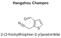 2-(3-formylthiophen-2-yl)acetonitrile