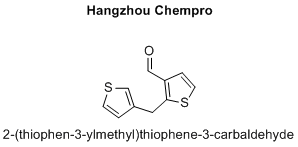 2-(thiophen-3-ylmethyl)thiophene-3-carbaldehyde