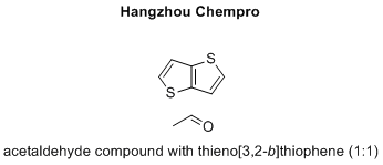 acetaldehyde compound with thieno[3,2-b]thiophene (1:1)