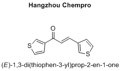 (E)-1,3-di(thiophen-3-yl)prop-2-en-1-one