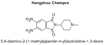 5,6-diamino-2-(1-methylpiperidin-4-yl)isoindoline-1,3-dione