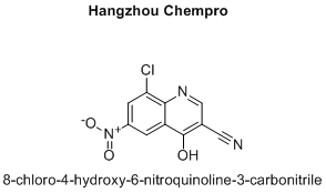 8-chloro-4-hydroxy-6-nitroquinoline-3-carbonitrile