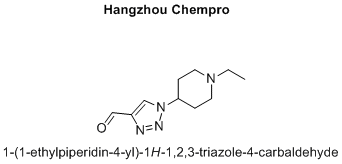 1-(1-ethylpiperidin-4-yl)-1H-1,2,3-triazole-4-carbaldehyde