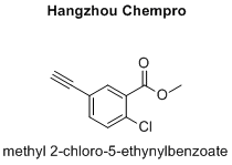 methyl 2-chloro-5-ethynylbenzoate
