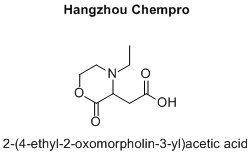 2-(4-ethyl-2-oxomorpholin-3-yl)acetic acid