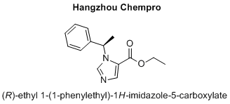 1H-Imidazole-5-carboxylic acid, 1-(1-phenylethyl)-, ethyl ester, (R)-