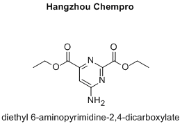 diethyl 6-aminopyrimidine-2,4-dicarboxylate