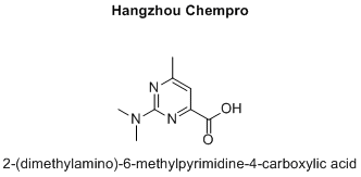 2-(dimethylamino)-6-methylpyrimidine-4-carboxylic acid