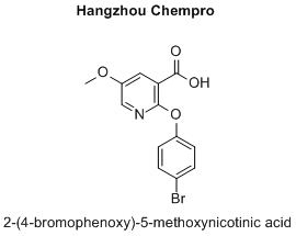 2-(4-bromophenoxy)-5-methoxynicotinic acid