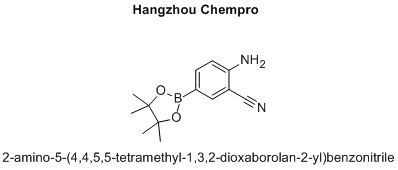 2-amino-5-(4,4,5,5-tetramethyl-1,3,2-dioxaborolan-2-yl)benzonitrile
