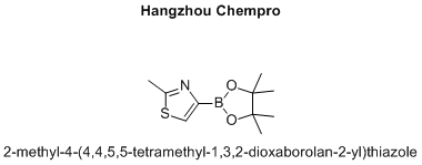 2-methyl-4-(4,4,5,5-tetramethyl-1,3,2-dioxaborolan-2-yl)thiazole