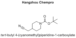tert-butyl 4-(cyanomethyl)piperidine-1-carboxylate
