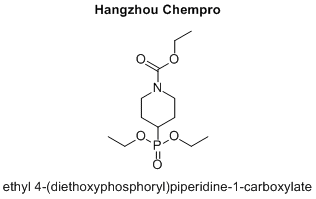 ethyl 4-(diethoxyphosphoryl)piperidine-1-carboxylate