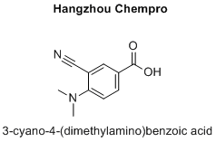 3-cyano-4-(dimethylamino)benzoic acid