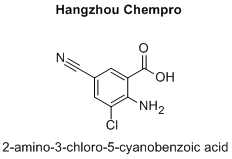 2-amino-3-chloro-5-cyanobenzoic acid